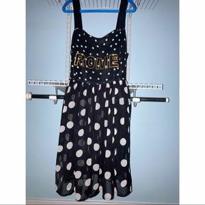 Adorable Matilda Rome Dress Polka Dot Size Sm